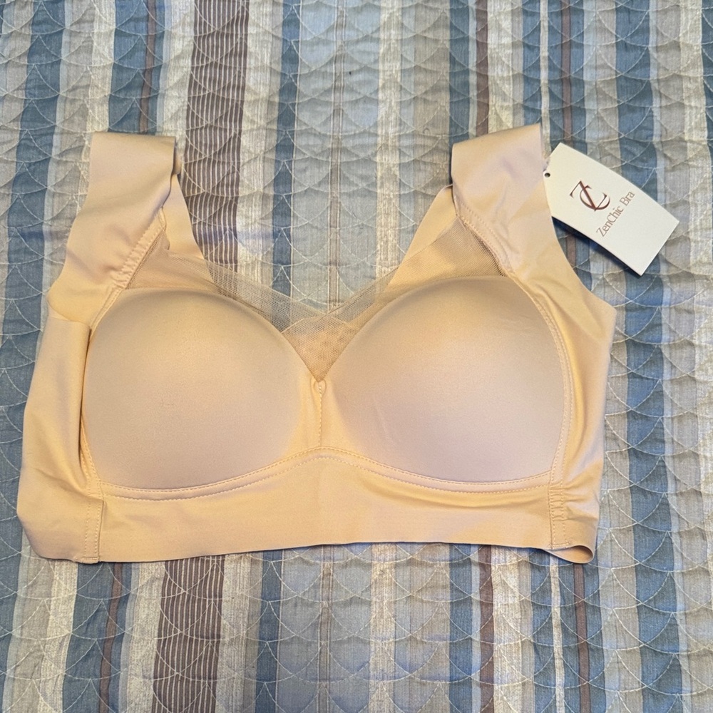 ZenChic Women's Cream Bra